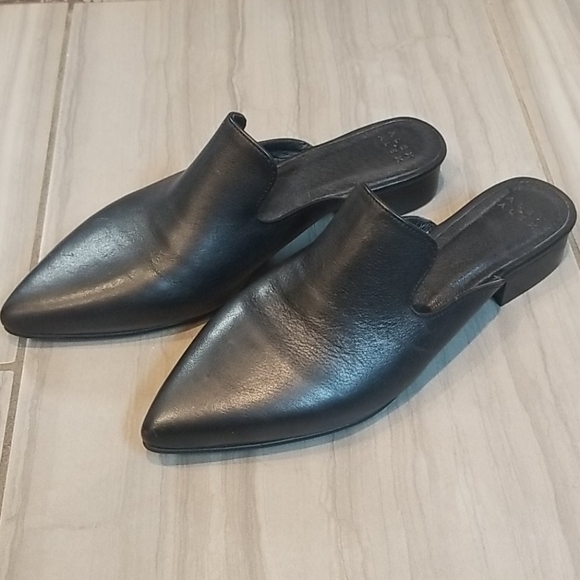 Alex +Alex Black leather mules - Picture 2 of 4